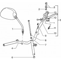 T33 - Pieces composant le guidon